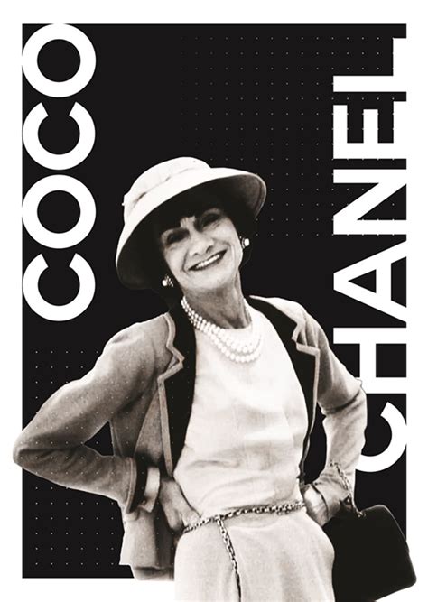 coco chanel poster